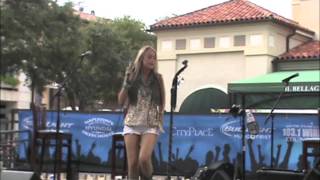 Brooke Eden opening for Joe Nichols - "Dancin' in the Dark"