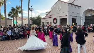 Feast of the Holy Child 1-2025:  Sinulog Dancing at Mary Queen of the Universe Church Shrine Orlando