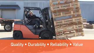 TMHS: Toyota Mid IC Pneumatic Forklift