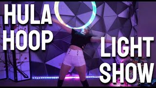 Live Stream Hula Hoop Light Show Flow