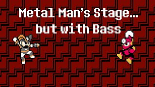 Mega Man Maker - Metal Man's Stage, but you Play as Bass