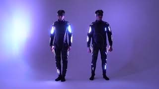 Magic Men Live Pixel LED costumes | Hustle for that Muscle