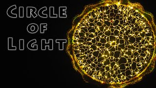 Knitting with String Lights: Circle of Light