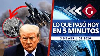 🔵 News April 3: IRAN SHOOTS DOWN POWERFUL US FIGHTER JET AND TRUMP FIRES MILITARY CHIEF | News Re...