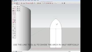 SketchUp: Building a Tower & Adding a Door
