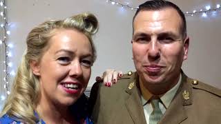 Military Dinner Dance at North Stafford Hotel of Stoke on Trent Magician Ian's Close Up Magic