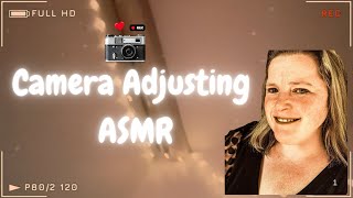 📸✨ Retro Camera Adjusting | Tapping & Hand Sounds ASMR 🎞️🔧 (No Talking) 🎶