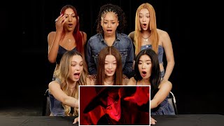 KATSEYE Reaction 'Your Idol' KPop Demon Hunters