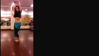 Belly Dance practice at Sway Dance Studio - Pia