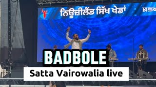 #Badbole | Satta Vairowalia |NZ Sikh Games | Live 2025