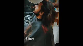 Men's Hair Transformation From Long To Short Hairstyle | Kashif Zafar