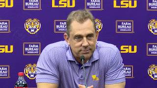 "I feel good about where we are," Jay Clark speaks to media ahead of NCAA Championship
