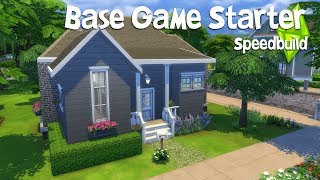 Basegame only: 20x15 Starter | Speed Build | The Sims 4