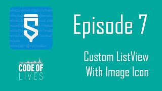 Episode 7   Custom List View with Image Icon