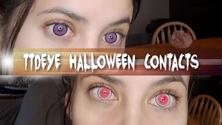 TTDEYE Halloween Contacts