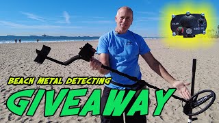 Beach Metal Detecting : Metal Detector GIVE AWAY
