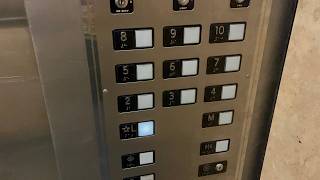 Modded Otis Traction Elevator at The Murchison Building, Wilmington NC