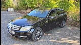 2010 Mercedes W204 Estate C Class 2.2 diesel 125 kw Start Up and Sound
