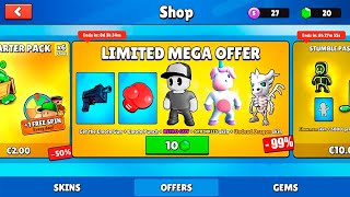 🤯WOW!!! NEW MEGA OFFER in Stumble Guys😍😍😍
