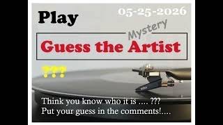 05-25-2026 Mystery SG Artist!!