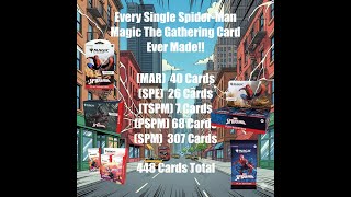 Every Single Spider-Man Magic The Gathering Card Ever Made!!!!