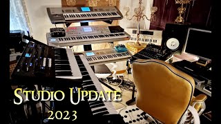 My 2023 SYNTHESIZER Setup - Studio Update