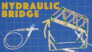 Hydraulic Bridge - Engineering & STEM Project for Kids