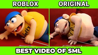 SML Movie vs SML ROBLOX: BEST SML VIDEOS ! Side by Side #33