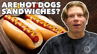 Are HOTDOGS a SANDWICH?! | Ask the Office
