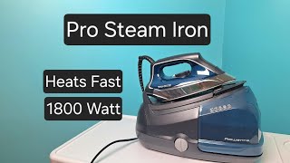 REVIEW - See The Steam From This Pro Steam Iron