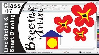 Xtreme GFX : How to use Live Sketch and Smart Drawing in CorelDraw