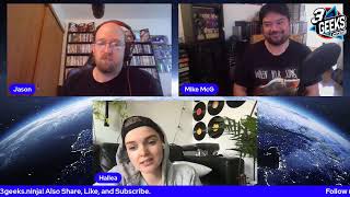 3 Geeks Podcast Hallea Jones Returns + Top 5 LGBTQ Characters