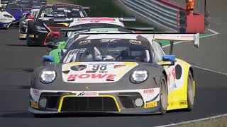 ACC - Donington - Porsche vs. Lamborghini (2 views) on PS4