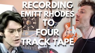 Somebody Made For Me - Emitt Rhodes 4 Track Cassette Tape Cover