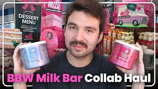 FULL Milk Bar Collaboration Haul + Review – Bath & Body Works 2025