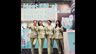 📍 Meet EBI  at COSMOPROF WORLDWIDE BOLOGNA 2024! | Booth 28 A2🎁
