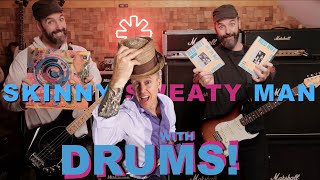 Skinny Sweaty Man - RHCP Bass and Guitar cover (with Jack Irons drumtrack)