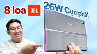 For 5 million VND, you can get a tablet with 8 JBL speakers (max 26W) for an amazing listening ex...