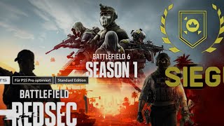 Battlefield 6 REDSEC first Win 🏆 HDR #battlefield6 #battlefield 
