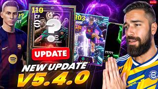 🔴 LIVE | New Update V5.4.0 What's new ?🔥Pack Opening + Test Fermin divisions⚡eFootball