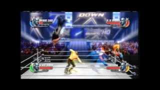 Johnny Cage corkscrew Sweet chin music