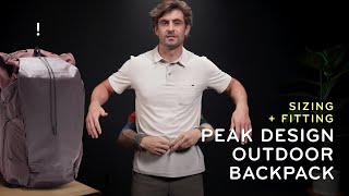 The Peak Design Outdoor Backpack: Dialing in the Perfect Fit