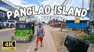 Strolling Through Panglao  4k Bohol Island Street Walking Tour