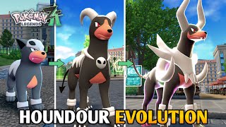 How To Evolve Houndour Into Houndoom - Mega Houndoom In Pokemon Legends: Z-A