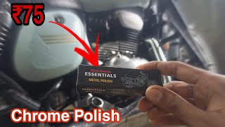 How to clean/polish engine casing of Jawa/Royal Enfield