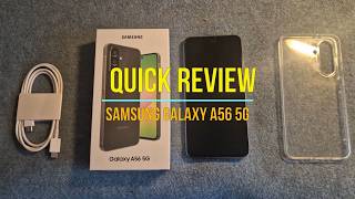 Quick Review of Samsung Galaxy A56 5G (The Best A Series Phone?)