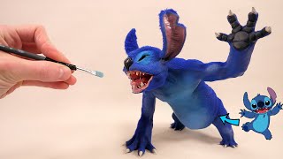 I made Stitch but he's realistic