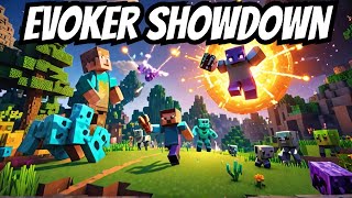 Minecraft Evoker vs All Mobs | All Zombie Fight @sdstech_official