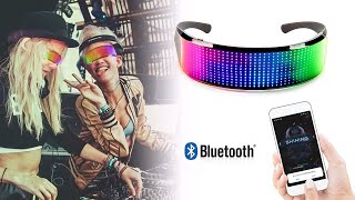 Full Color Led Glasses Sound Activated @untsmart(discount price)