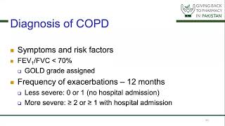 BCPS Preparatory Lecture Series | Pulmonary Disorders, Gout & Adult Immunization | Abdul Haq | GBTPP